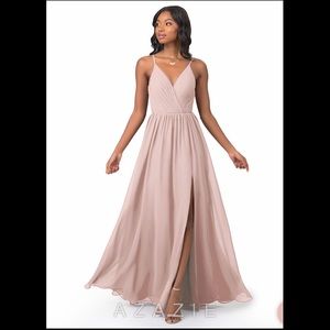 Dusty Rose Gracie Azazie Dress